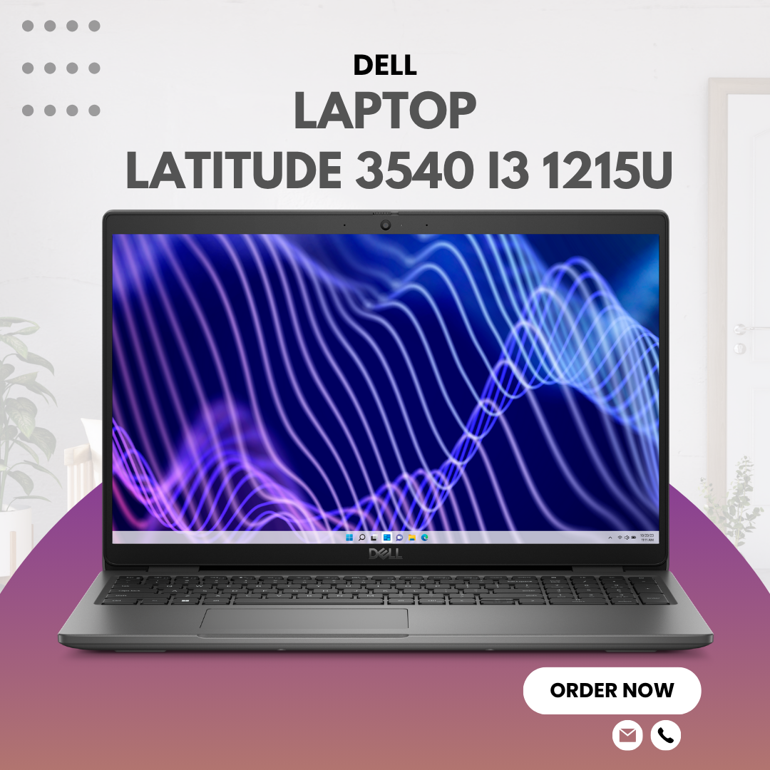 Dell Latitude 3540 Laptop | i3-1215U | 8GB | 512GB SSD | Price BD