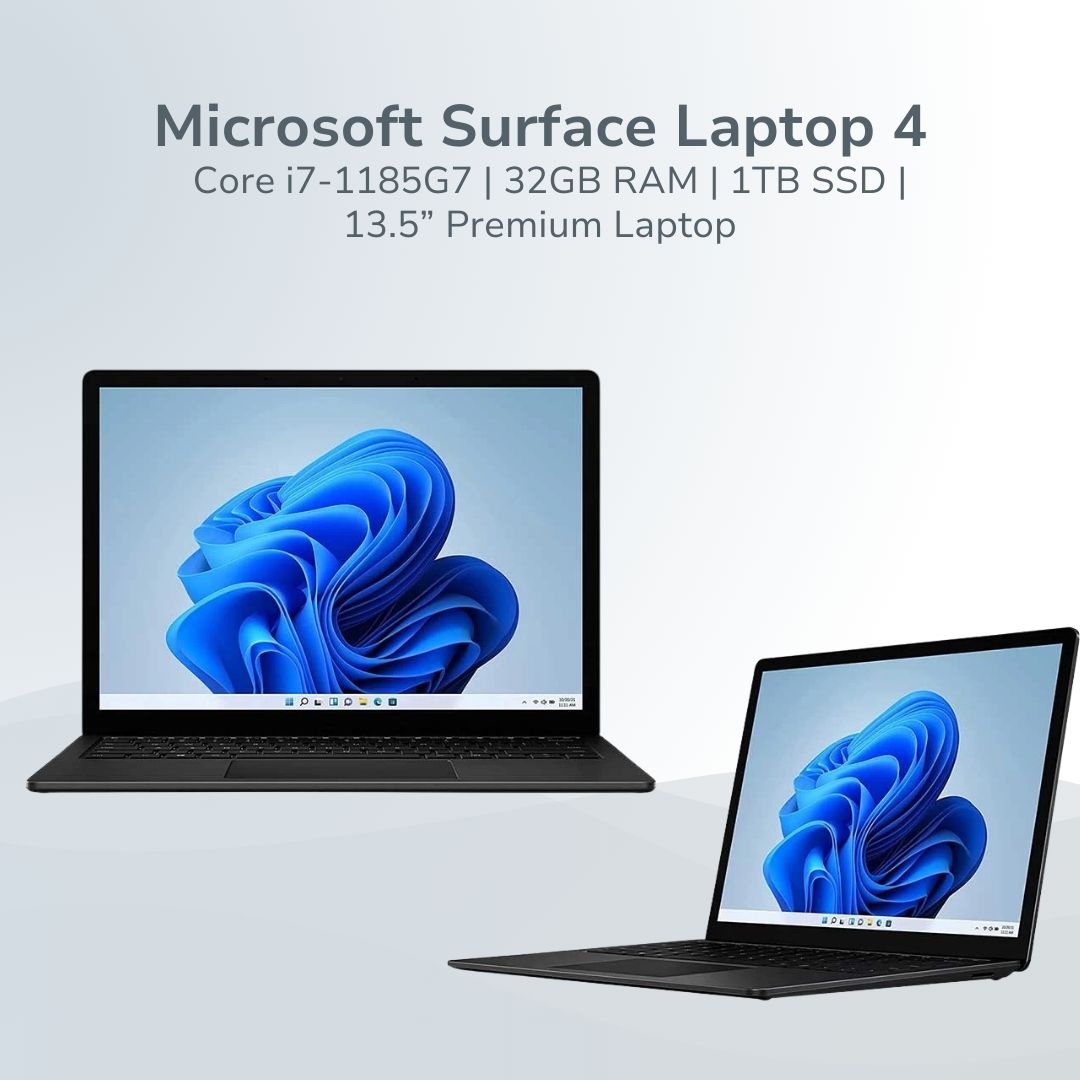Microsoft Surface Laptop 4 Core i7-1185G7 32GB RAM 1TB SSD